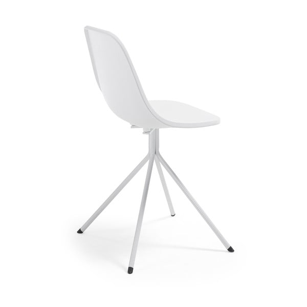 Bílá jídelní židle La Forma Mint-image-3