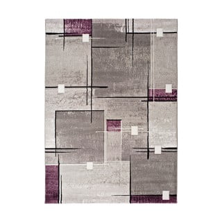 Tappeto grigio e viola , 80 x 150 cm Detroit - Universal