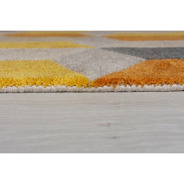 Tappeto giallo , 80 x 150 cm Scope - Flair Rugs-image-3