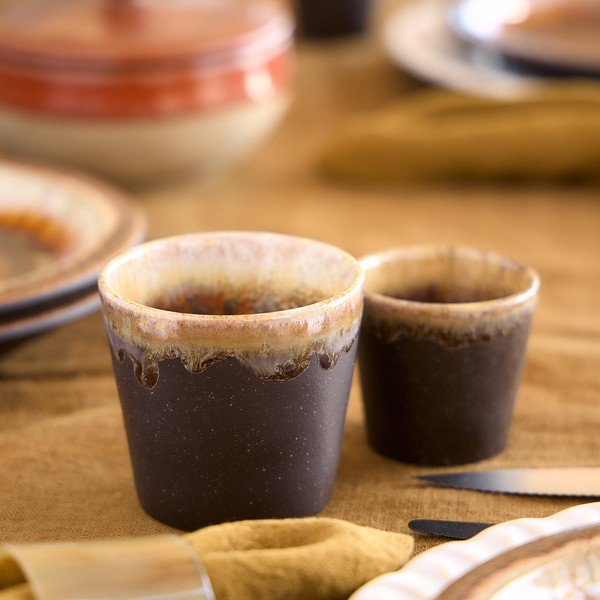 Tazzina marrone scuro in gres 190 ml Poterie – Casafina-image-2