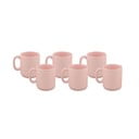 Set di 6 tazze classiche rosa, 330 ml - Kütahya Porselen