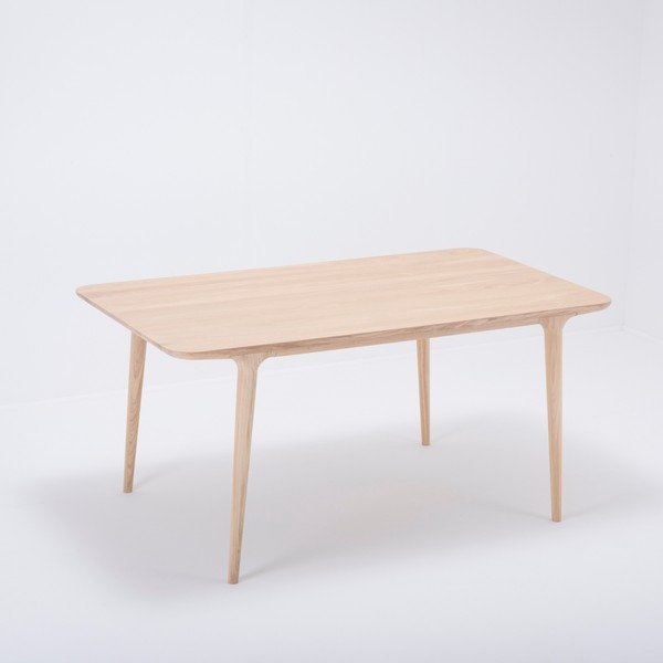 Tavolo da pranzo in rovere 90x160 cm Fawn - Gazzda-image-1