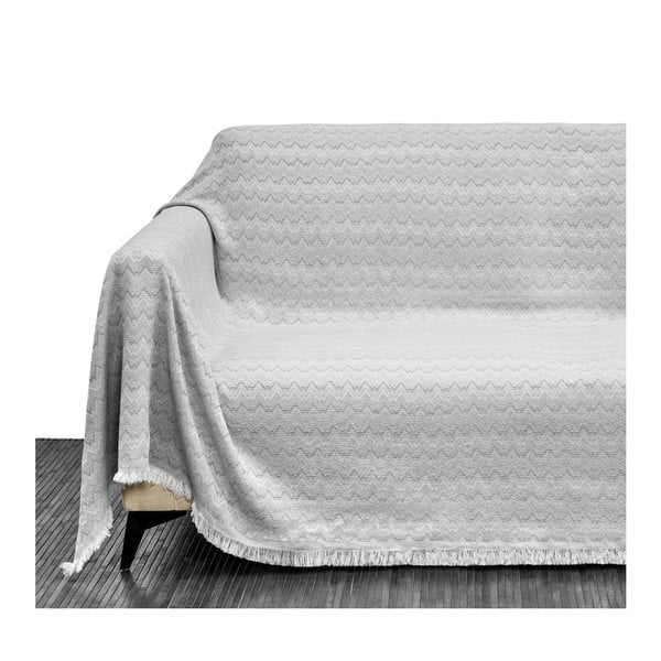 Copriletto grigio per letto matrimoniale 180x290 cm Up & Down - Casa Selección