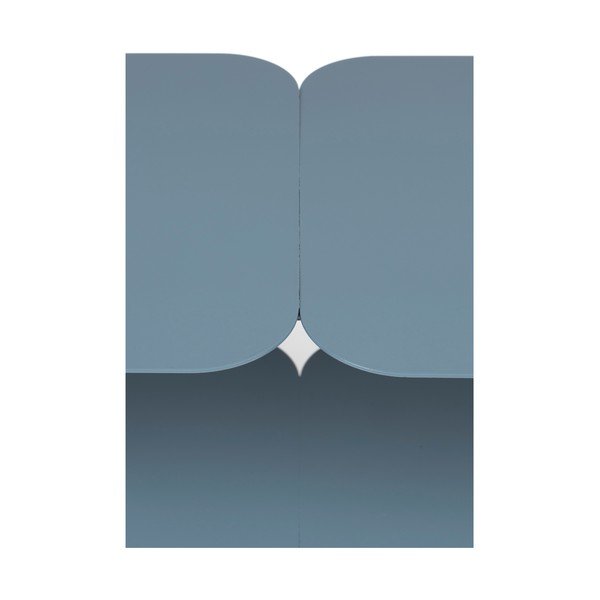 Scaffale in metallo azzurro 100x62 cm River - Zuiver-image-3