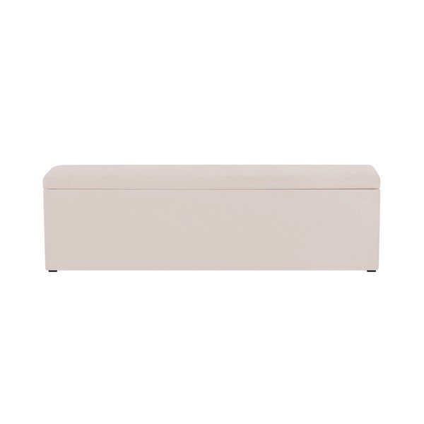 Pouf crema Ancona, 200 x 46 cm - Mazzini Sofas-image-3
