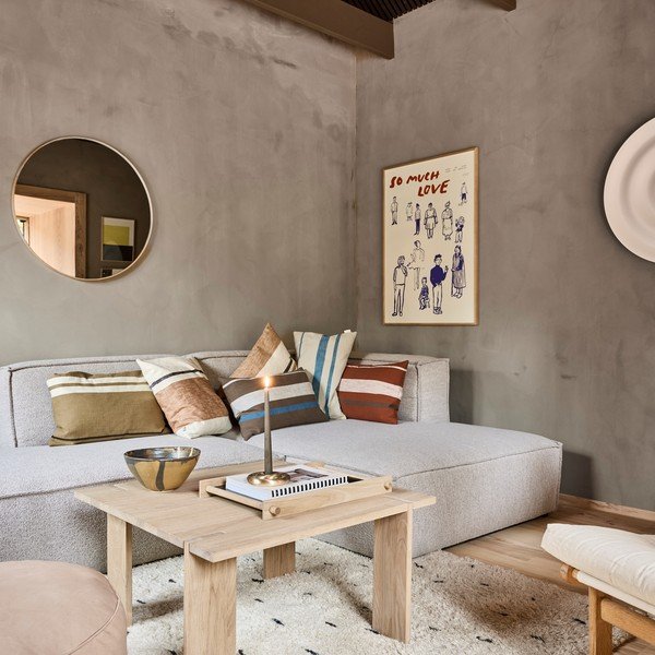 Tavolino da salotto di colore naturale in rovere massiccio 75x75 cm Oy – OYOY Living Design-image-2