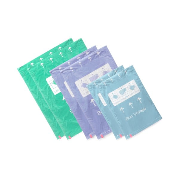 Sacchetti per il vuoto in set da 6 pezzi Roll Up S/M/L - Compactor-image-4