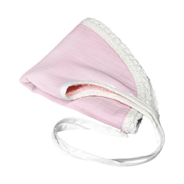 Bavaglino in mussola rosa Paris - Kindsgut-image-4
