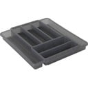 Credenza in plastica grigia per cassetto 39,7 x 34 cm Domino - Rotho