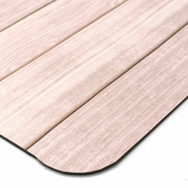 Tappetino da bagno in gomma marrone 50x80 cm Calista - douceur d'intérieur-image-3