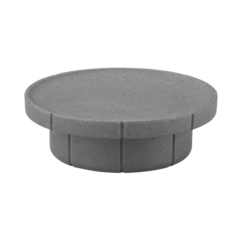 Portasaponetta grigio in poliresina Kua – Blomus | Portasapone