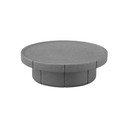 Portasaponetta grigio in poliresina Kua – Blomus