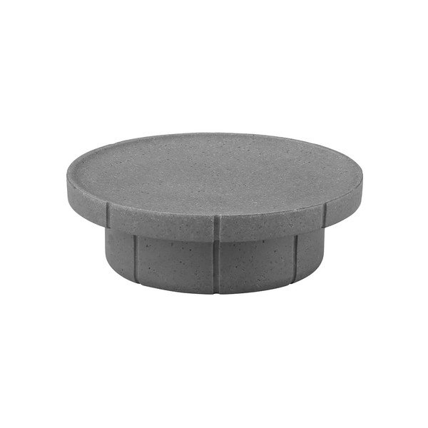 Portasaponetta grigio in poliresina Kua – Blomus