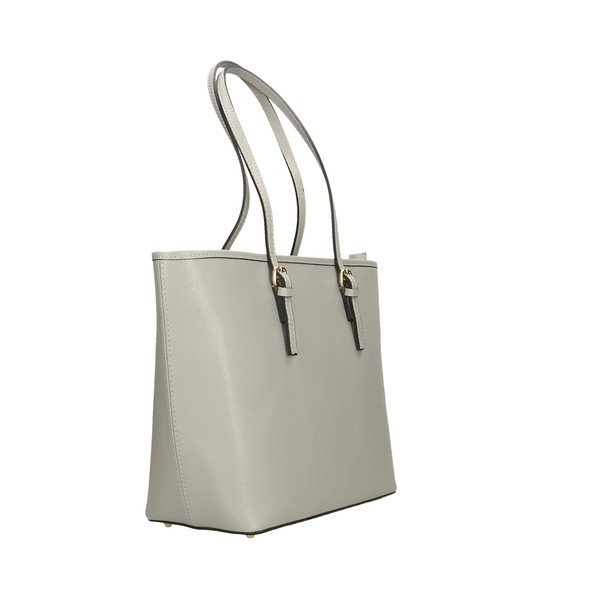 Borsa in pelle grigia Ruhalo - Chicca Borse-image-4