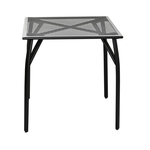 Tavolo da pranzo da giardino in metallo 70x70 cm ZWMT – Rojaplast-image-1