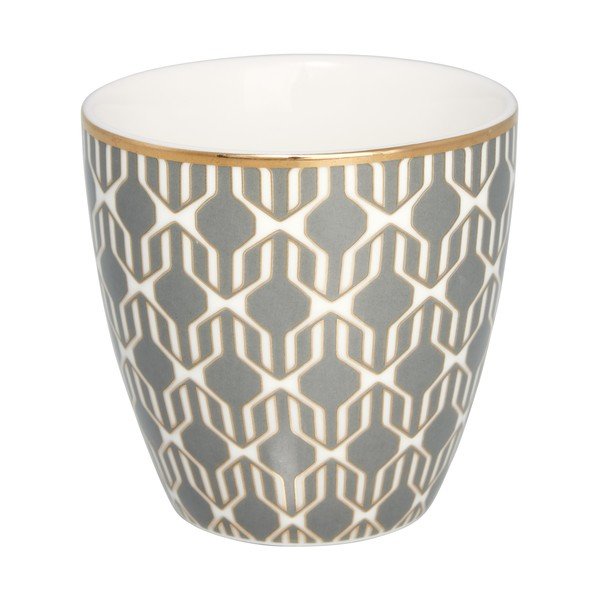 Tazza in gres grigio Rani, 100 ml - Green Gate