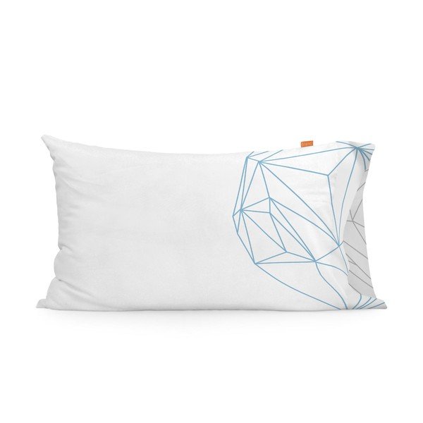 Set di 2 federe in cotone Cuore, 50 x 75 cm - Blanc