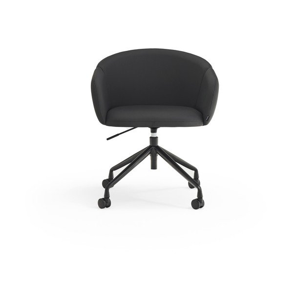 Sedia da ufficio nera imbottita Add – Teulat-image-1