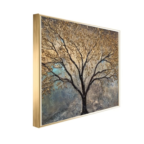 Quadro 40x50 cm Golden Tree  -image-2