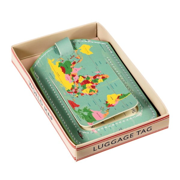 Etichetta con il nome sul tronco World Map - Rex London-image-3