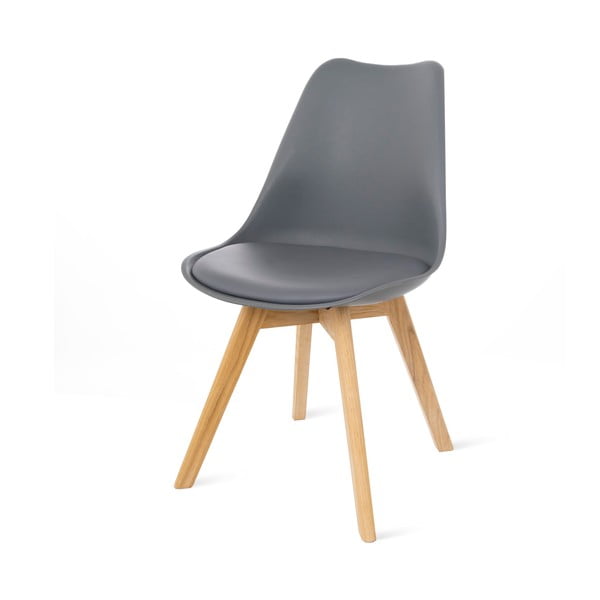 Set di 2 sedie grigie con gambe in faggio Retro - Bonami Essentials