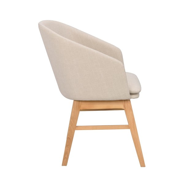 Set di sedie da pranzo beige in imbottito 2 pz Windham – Rowico-image-3