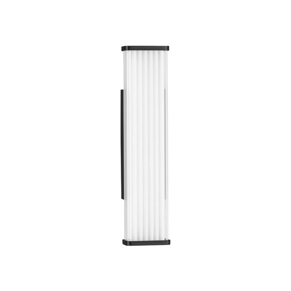 Lampada da parete LED nera opaca in metallo Misty – Nova Luce