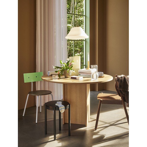 Lampadario bianco con intensità regolabile ø 40 cm Muse – Hübsch-image-1