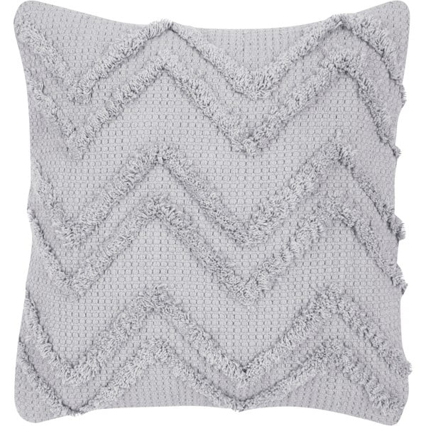 Federa decorativa in cotone grigio, 45 x 45 cm Akesha - Westwing Collection