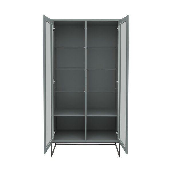 Vetrina grigio-verde 90x178 cm Lipp - Tenzo-image-4