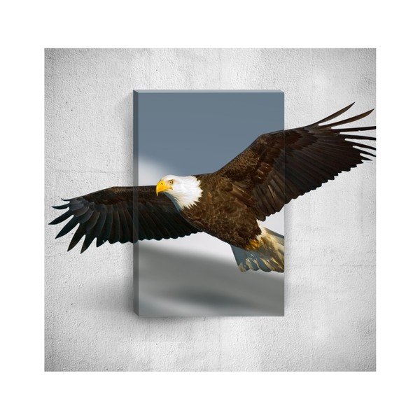 Nástěnný 3D obraz Mosticx Eagle, 40 x 60 cm