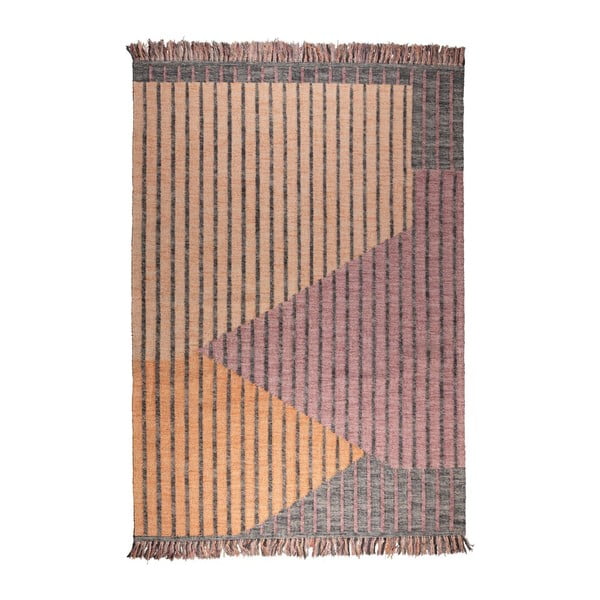 Tappeto rosa/color pesca in cotone 160x230 cm Hampton – Dutchbone