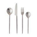 Posate argentate in acciaio inox 16 pz per 4 persone Bronte – Bizzotto