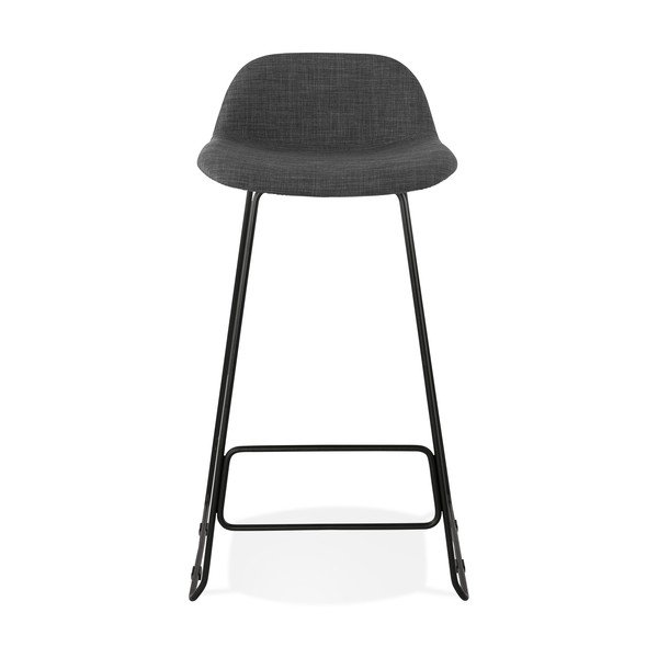 Sgabello da bar grigio scuro, altezza seduta 76 cm Vancouver - Kokoon-image-2