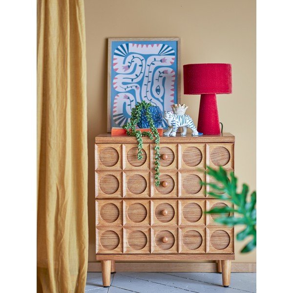 Credenza di colore naturale con effetto abete 56x61x35 cm Vester – Bloomingville-image-2