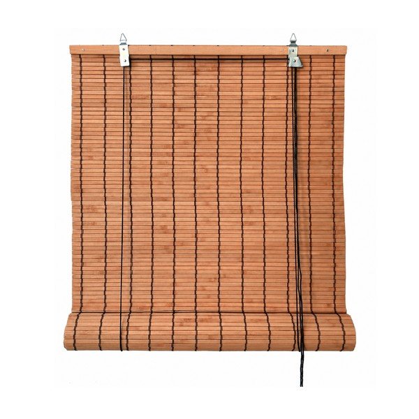 Tenda a pacchetto arancione in bambù 100x160 cm Zeva – Gardinia