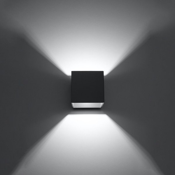 Lampada da parete grigio scuro Geo - Sollux-image-3