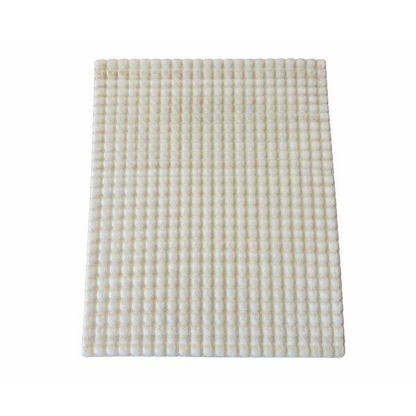 Tappeto avorio lavabile 100x250 cm Bubble Emarald – Mila Home-image-3