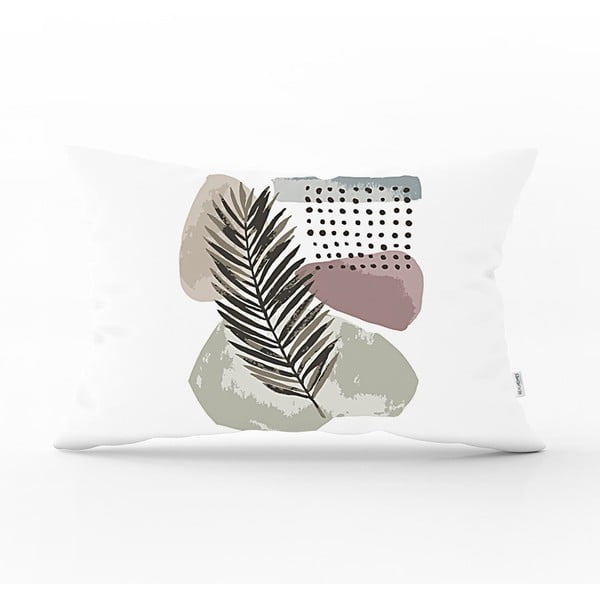 Povlak na polštář Minimalist Cushion Covers Post Modern Leaf, 35 x 55 cm