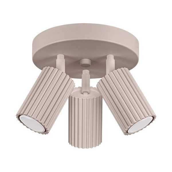 Faretto grigio tortora in metallo Gleam – Sollux