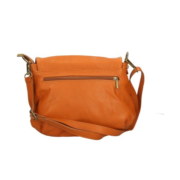 Borsa in pelle marrone cognac Marrone - Chicca Borse-image-2