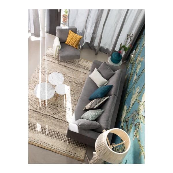 Cuscino giallo con imbottitura , 45 x 45 cm Monty - Zuiver-image-4