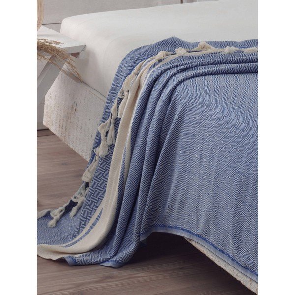Copriletto Elmas Blue, 200x240 cm - Mijolnir-image-1