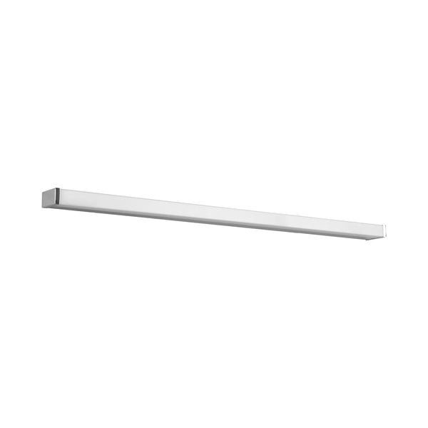 Lampada da parete a LED in argento lucido (lunghezza 120 cm) Fabio - Trio