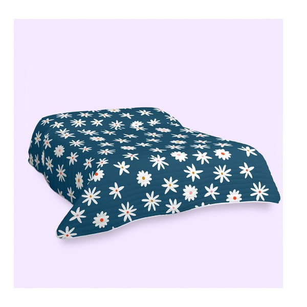 Copriletto trapuntato blu 270x260 cm Margaret - Aware-image-1