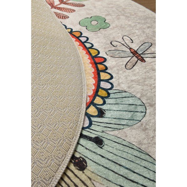 Tappeto antiscivolo Baby Rabbit per bambini, ø 140 cm BabyRabbit - Conceptum Hypnose-image-2