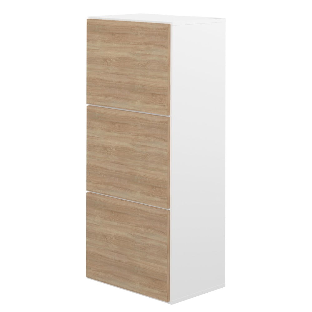 Scarpiera bianca in rovere Bamboo - TemaHome | Scarpiere