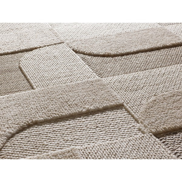 Tappeto beige 134x200 cm Element - Universal-image-2