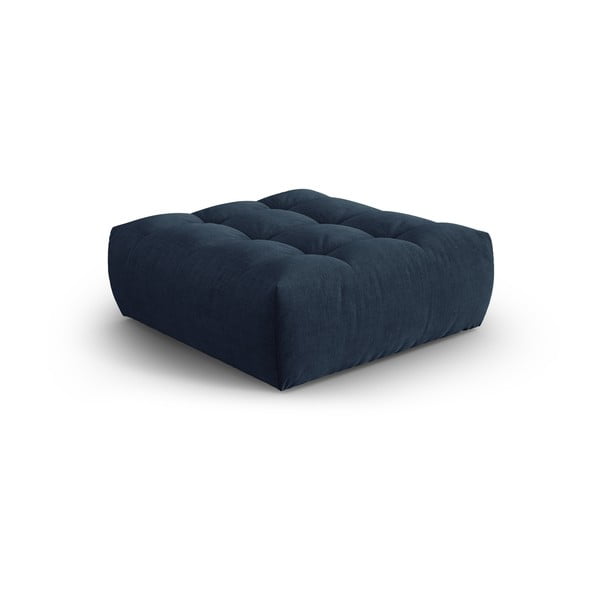 Pouf blu scuro Bloom - Micadoni Home-image-2