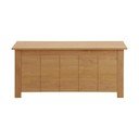 Cassapanca in legno di pino di colore naturale 100x45 cm Bertram - Støraa